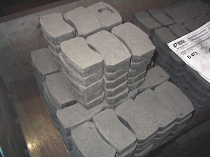 Brake pad manufacturing
