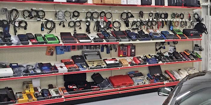 Scan Tool Wall CarQuest