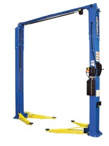 Forward Lift's new heavy-duty F10 10,000-lb. capacity two-post lift gives shop owners the best of both worlds – a versatile two-post lift designed to service a wide variety of vehicles and a low purchase price.